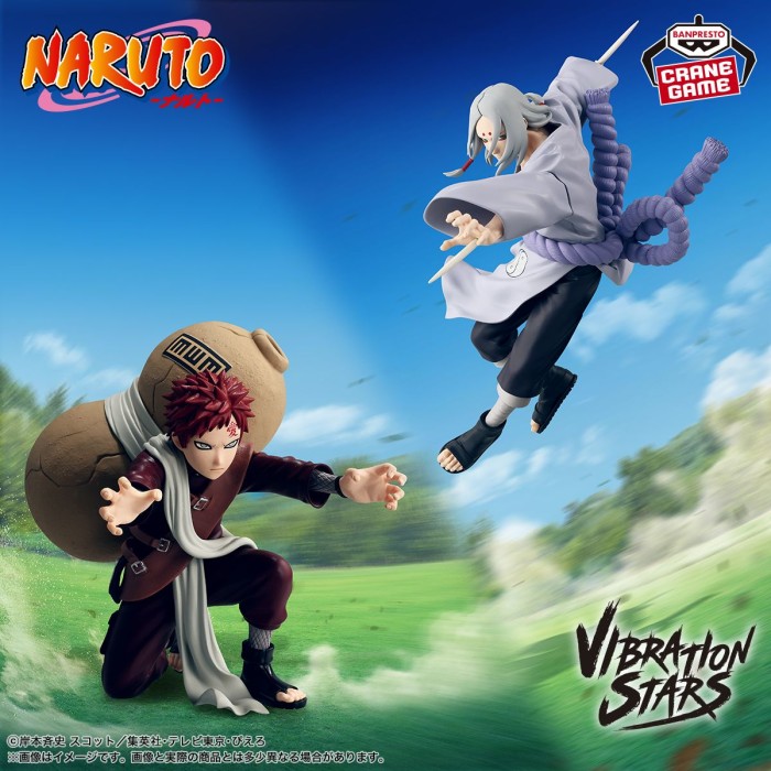 Gaara &amp; Kimimaro | Vibration Stars